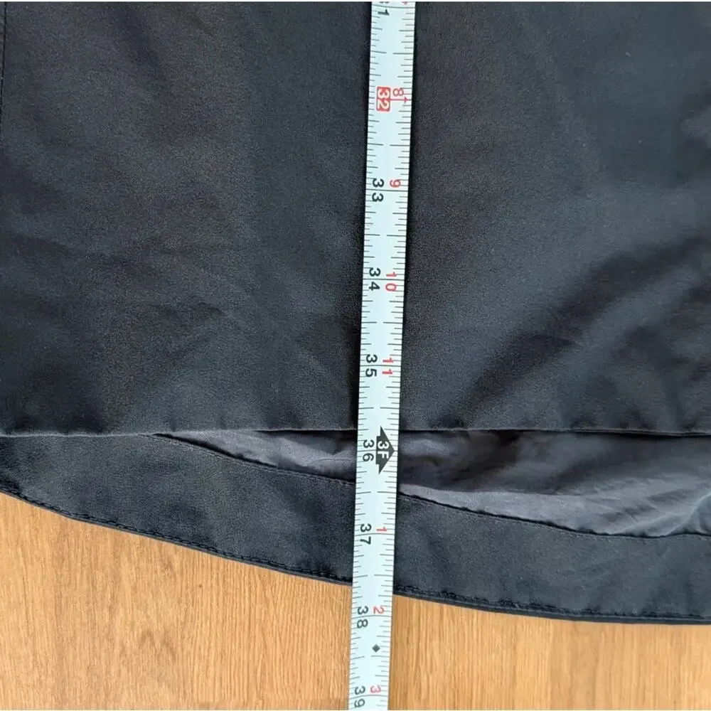 The North Face TNF City Breeze Rain Parka Jacket Womens XL Black Hooded - Picture 9 of 13